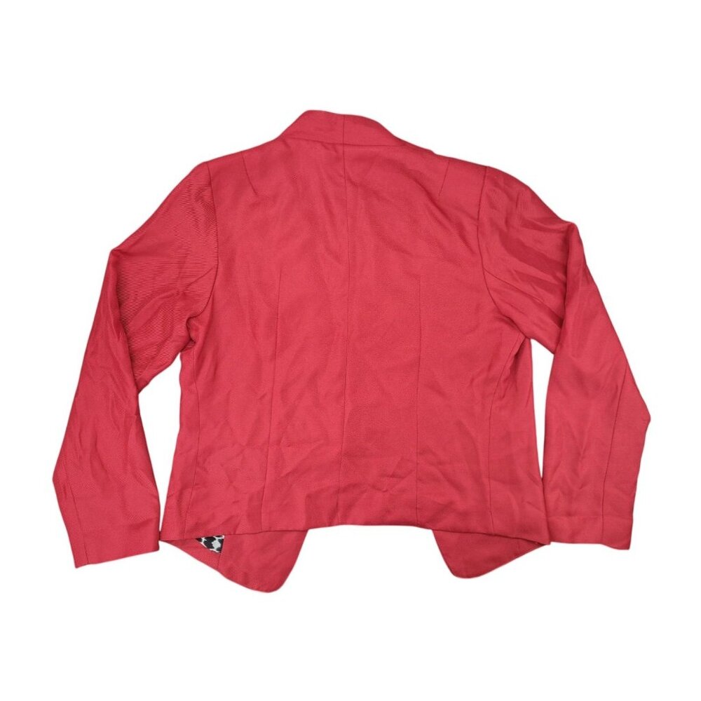 Oklahoma Sooners OU Women Red Blazer Gameday Couture XL College New With Defect - Picture 2 of 8